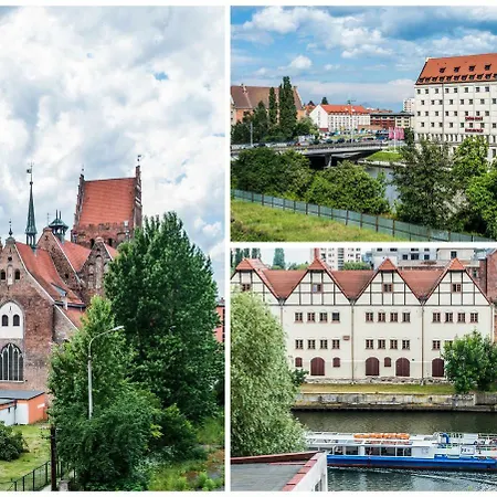 Apartmán Luxusowy Apartament Nad Motlawa 10 Os